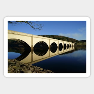 Ashopton Viaduct and Ladybower Sticker